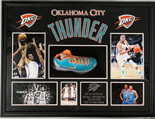 Load image into Gallery viewer, Kevin Durant signed Nike shoe display