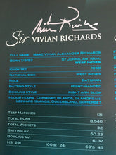 Load image into Gallery viewer, Framed cricket legends autographs