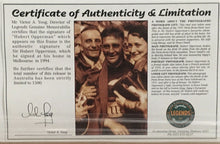 Load image into Gallery viewer, Framed Sir Hubert Opperman signed cycling display with photos