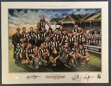Load image into Gallery viewer, Murray Weideman & Tony Shaw Autographed Print Display