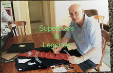 Load image into Gallery viewer, Jumper Signed by Hird, Daniher, Fraser, Thompson in Frame