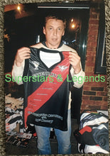 Load image into Gallery viewer, Essendon premiership jumper with AFL logo detail