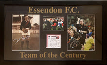 Load image into Gallery viewer, Dick Reynolds Kevin Sheedy signed photo collage