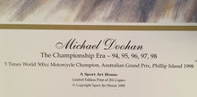 Load image into Gallery viewer, Authentic Mick Doohan MotoGP signature