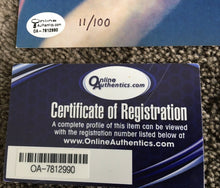 Load image into Gallery viewer, Muhammad Ali and Joe Bugner Autographs – Certificate of Authenticity