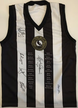Load image into Gallery viewer, Buckley Shaw Richards signed Collingwood jumper