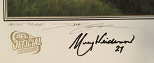 Load image into Gallery viewer, MURRAY WEIDEMAN & TONY SHAW Signed Collingwood “Team of the Century” Jamie Cooper Print Display