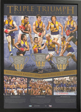 Load image into Gallery viewer, Judd, Worsfold & Malthouse signed print – AFL memorabilia collectible