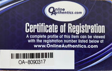 Load image into Gallery viewer, OnlineAuthentics.com Registration Card for Muhammad Ali Collectible
