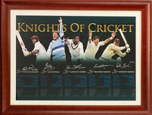 Load image into Gallery viewer, Signed cricket print of Richards and Botham