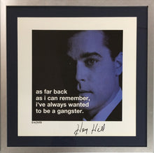 Load image into Gallery viewer, Henry Hill signed Goodfellas poster display