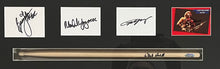 Load image into Gallery viewer, Limited Edition AC/DC Signed "Back in Black" Display