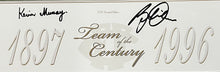 Load image into Gallery viewer, Murray and Quinlan Signed “Team of the Century” Display