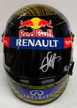 Load image into Gallery viewer, Signed Sebastian Vettel 2013 F1 Championship helmet