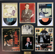 Load image into Gallery viewer, Frank Sinatra vintage signed 4"x6" photo collage