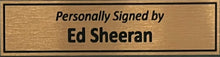 Load image into Gallery viewer, Ed Sheeran "Bad Habits" CD framed with photo collage