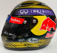 Load image into Gallery viewer, Authentic Vettel 2013 F1 helmet with certificate