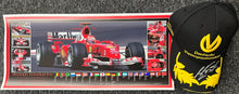 Load image into Gallery viewer, Michael Schumacher signed Ferrari cap
