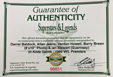 Load image into Gallery viewer, Autographed St Kilda jumper by Ian Stewart, COA certified