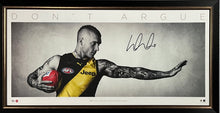 Load image into Gallery viewer, Dustin Martin Signed "Don’t Argue" AFL Print Display