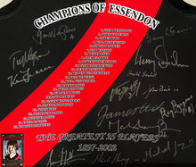 Load image into Gallery viewer, AFL memorabilia featuring 16 Essendon legends