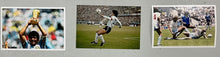 Load image into Gallery viewer, Limited edition signed Pele Brazil Maradona Argentina jerseys