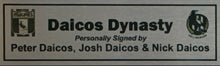 Load image into Gallery viewer, NICK, JOSH &amp; PETER DAICOS Signed Collingwood Jumpers Display
