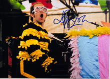 Load image into Gallery viewer, ELTON JOHN Signed Photo &amp; “Rocket Man” Record Display
