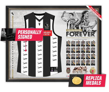 Load image into Gallery viewer, COLLINGWOOD “2023 Premiers” Team Signed Jumper Display
