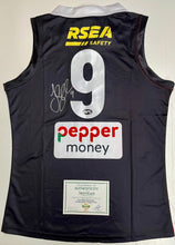 Load image into Gallery viewer, Unframed JACK STEELE Signed St Kilda Jumper
