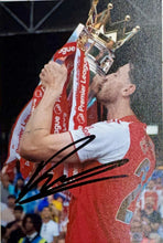 Load image into Gallery viewer, DECLAN RICE, BUKAYO SAKA &amp; MIKEL ARTETA “Champions 2025/26” Signed Arsenal Photos Collage Display
