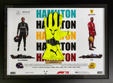 Load image into Gallery viewer, LEWIS HAMILTON Signed Glove Display
