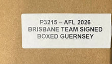 Load image into Gallery viewer, BRISBANE LIONS “2026 Premiers” Squad Signed Guernsey
