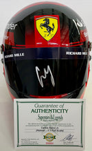 Load image into Gallery viewer, CARLOS SAINZ Signed Scuderia Ferrari F1 Helmet
