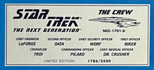 Load image into Gallery viewer, STAR TREK - Next Generation Crew Signed Photo Display
