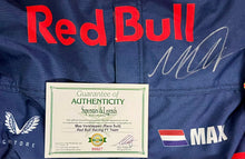 Load image into Gallery viewer, MAX VERSTAPPEN Signed Red Bull F1 Race Suit
