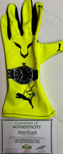 Load image into Gallery viewer, LEWIS HAMILTON “Mercedes F1 Team” Signed Race Glove &amp; Championship Print
