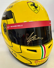 Load image into Gallery viewer, CHARLES LECLERC Signed Scuderia Ferrari 75th Anniversary F1 Race Helmet
