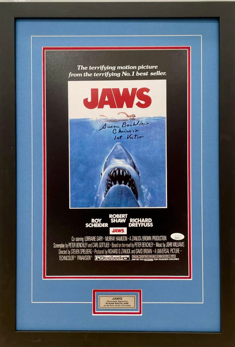 JAWS Susan Backlinie Signed Photo