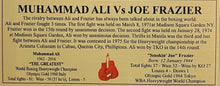 Load image into Gallery viewer, MUHAMMAD ALI &amp; JOE FRAZIER Signed “Thrilla in Manila” Photo Display
