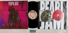 Load image into Gallery viewer, PEARL JAM - Eddie Vedder, Jeff Ament, Stone Gossard, Mike McCready &amp; Dave Krusen Signed CD &amp; Vinyl LP Display
