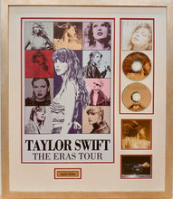 Load image into Gallery viewer, TAYLOR SWIFT “Eras Tour” Signed Fearless CD Collage Display3
