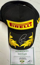 Load image into Gallery viewer, LEWIS HAMILTON Signed F1 Pirelli Podium Cap
