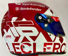 Load image into Gallery viewer, CHARLES LECLERC Signed Scuderia Ferrari F1 Helmet3
