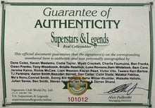 Load image into Gallery viewer, ALL BLACKS 2015 Rugby World Champions Team Signed Jersey Display
