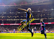 Load image into Gallery viewer, ANDRES INIESTA Signed FC Barcelona Photo Collage Display1
