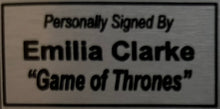 Load image into Gallery viewer, THE GAME OF THRONES - EMILIA CLARKE Signed Photo Collage Display
