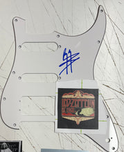 Load image into Gallery viewer, LED ZEPPELIN - ROBERT PLANT &amp; JIMMY PAGE Signed Guitar Pickguard &amp; Photo Collage Display
