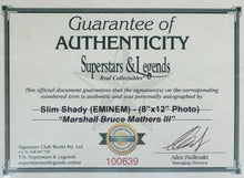 Load image into Gallery viewer, EMINEM - Slim Shady Signed Photo &amp; CD Display
