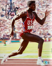 Load image into Gallery viewer, CARL LEWIS Signed Photo Display
